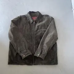 Eddie Bauer Seattle Suede ジャケット XL グレー