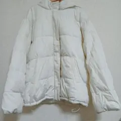 ファイバーダウン ジャケット アイボリー