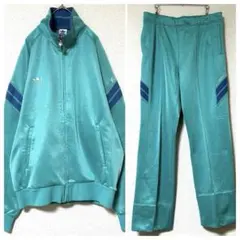 90s アディダス トラックジャケット セットアップ デサント製 L ジャージ
