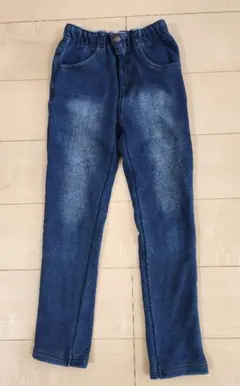 BREEZE ブルーデニム 裏起毛 140サイズ