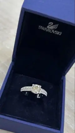 Swarovski リング シルバーカラー クリスタルのサムネイル