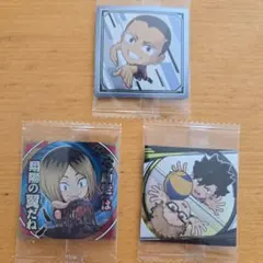 ハイキュー!! シールウエハース　ステッカー 3枚セット