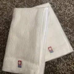 今治ホワイトフェイスタオル 2枚セット