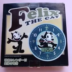 FELIX THE CAT フィリックス 液晶カレンダー付き 壁掛け時計 FELIX THE CAT フィリックス 液晶カレンダー付き 壁掛け時計 - メルカリ