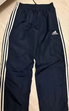 90s Adidas ナイロン トラックパンツ ジャージ Tech 極太