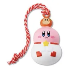 星のカービィ　ころ鈴根付　おもちカービィ　ほおばり　郵便局