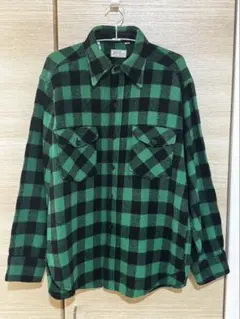 L.L.Bean ブロックチェックシャツ ヴィンテージ L