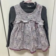 センスオブワンダー　リバティブラウス　長袖タートルセット販売