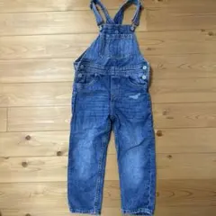 美品☆デニムオーバーオール