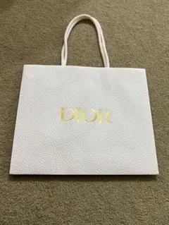 Dior ホワイト ショッパー