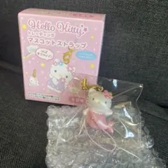ハローキティ　トレーディングマスコットストラップ マーメイド　ピンク
