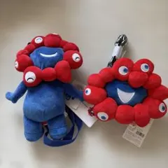 ミャクミャク　ネックポーチ　ぬいぐるみポーチ