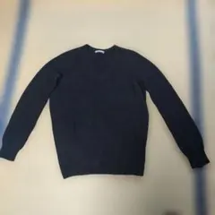 theory luxeセオリーリュクス カシミヤニット 黒 38 Vネック