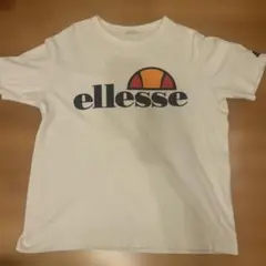 ellesse ロゴプリントTシャツ ホワイト Lサイズのサムネイル