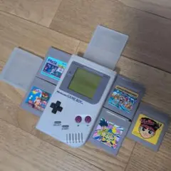 Nintendo 初代　ゲームボーイ 本体 カセット5個セット