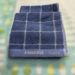 renoma PARIS ハンカチ タオルハンカチ ブルー チェック2枚のサムネイル