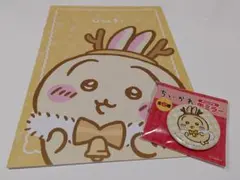 セブンイレブン×ちいかわ　コラボ　うさぎ　A5ノート　缶ミラー