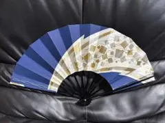 扇子　29cm 金滲み銀小石ノギ繋ぎ　舞扇子　舞踊　大衆演劇　着物　和装　小物