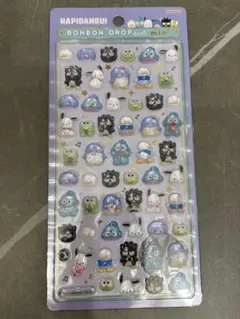 【まとめ買い割引あり】　ボンボンドロップシールミニ　サンリオ　はぴだんぶい