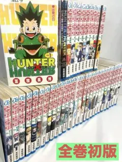 【全巻初版・特典付】HUNTER×HUNTER 全38巻 ＆ 公式ファンブック