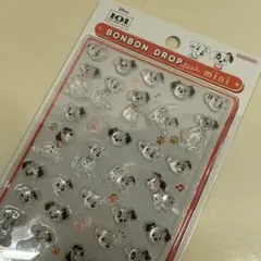 希少 101匹わんちゃん ボンボンドロップ ミニ シール 正規品