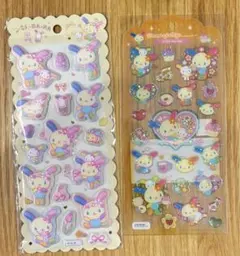 サンリオ　ウサハナ ドロップジェリーシール