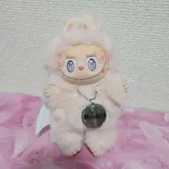 Zimomo ジモモ　ピンクリボンLABUB ラブブ 海外限定】ZIMOMO LABUBU ぬいぐるみピンクリボン - メルカリ