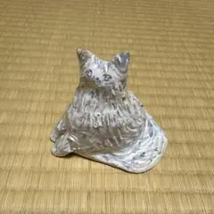 小菅幸子さん　猫のオブジェ　1点もの 小菅幸子さん 猫のオブジェ 1点もの - メルカリ