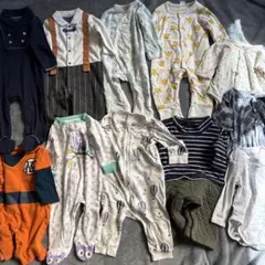 長袖70cmロンパース11点
