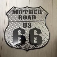 ルート66 サインプレート