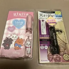 KISSME ヒロインメイクボリューム&カールマスカラ ブラックとヘアスティック