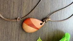 ナチュラルウッド　ペンダント