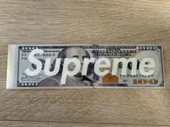 Supreme 100ドル　ステッカー 4枚セット 2025年最新】supreme ドル札の人気アイテム - メルカリ