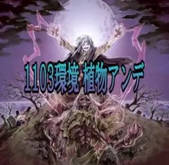 遊戯王 ゲートボール 1103環境 アンデ植物 構築済みデッキ