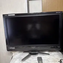 SHARP AQUOS 液晶テレビ 本体 + リモコン世界の亀山モデル　動作品のサムネイル