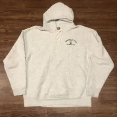 TULSA カレッジフーディー パーカー 霜降りグレー 90s 00s