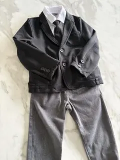 コムサイズム　100〜110 男の子 カジュアル スーツ 4点 セット 入園式