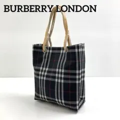 BURBERRY LONDON ミニトートバッグ　ノバチェック　ナイロン