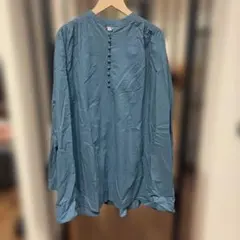 FREAK'S STORE 長袖ブラウス ブルー