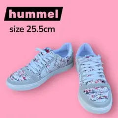 良品 hummel ヒュンメル スニーカー 25.5cm ドロッピング柄のサムネイル