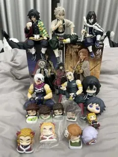 鬼滅の刃 フィギュア ぬいぐるみ プレミアムちょこのせ 14点 まとめ 