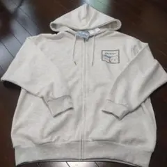 ちいかわ　LL　パーカー　ジップアップ　ハチワレ　はちわれ　レディース　XL