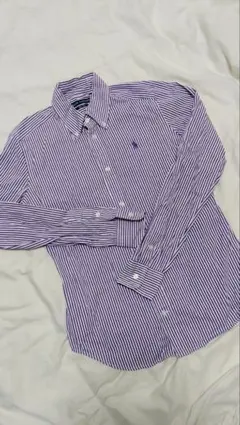 RALPH LAUREN ストライプシャツ 長袖 スリムフィットのサムネイル