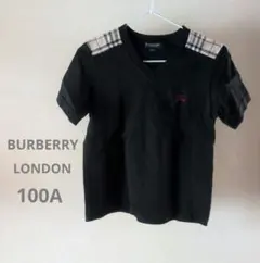 BURBERRY LONDON Vネック Tシャツ 肩チェックのサムネイル