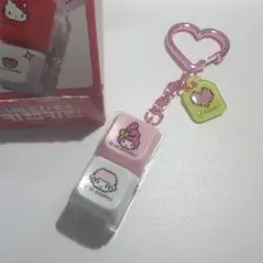 韓国　サンリオ　キーキャップキーリング　マイメロディ　マイメロ　日本未発売　、