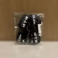 Mickey＆Friends ×キンプリ ロゴ ネックストラップ 黒 永瀬廉