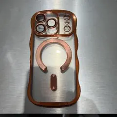 オレンジのiPhoneケース MagSafe対応