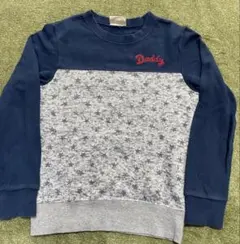 ダディオダディ　星柄 トレーナー
