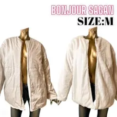 ⭐️A328⭐️ BONJOUR ♥ 2way リバーシブルフェイクファーブルゾン