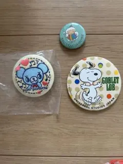 ナルミヤキャラクターズ刺繍缶バッジ ポンポネット pom poneete
